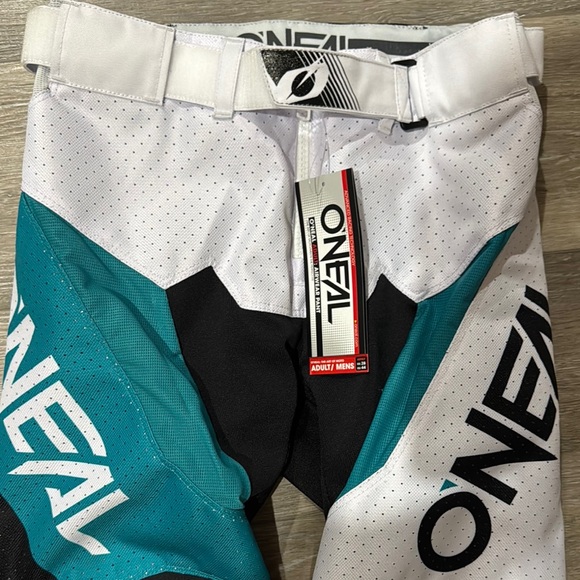 O’Neal Airwear Size 28 Men's Teal and Black Racing Pants - Picture 2 of 6